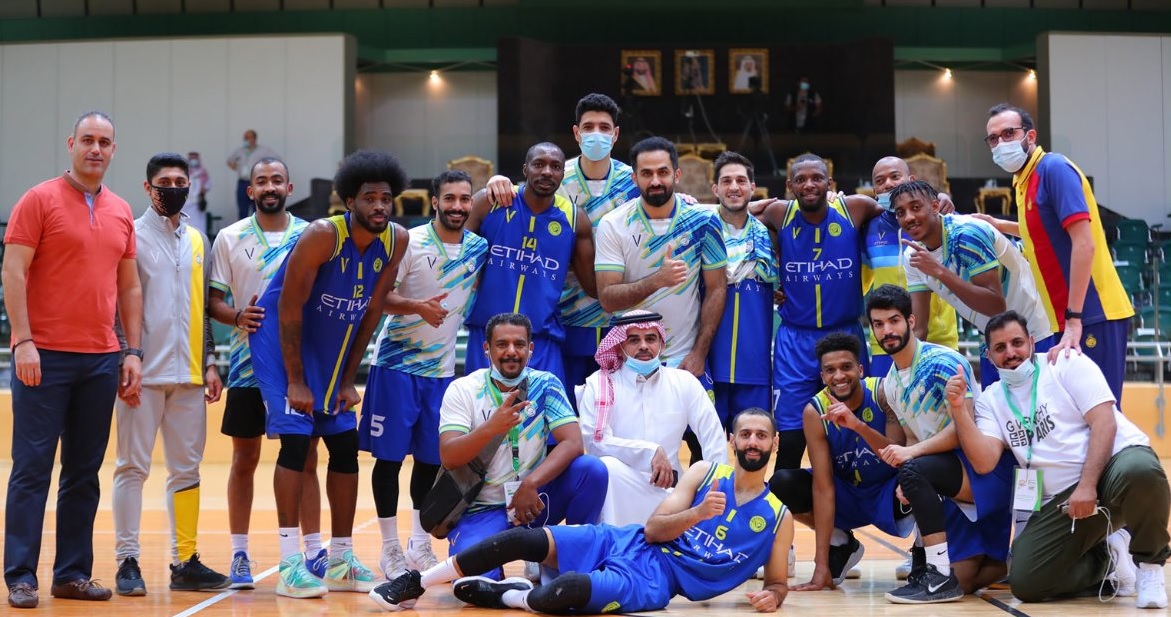 النصر بطلًا للدوري السعودي لكرة السلة