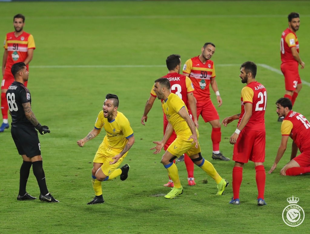 النصر وفولاد يكتفيان بالتعادل