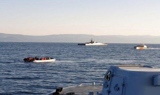حوادث خطيرة في اليونان بسبب خفر السواحل التركي  (1)