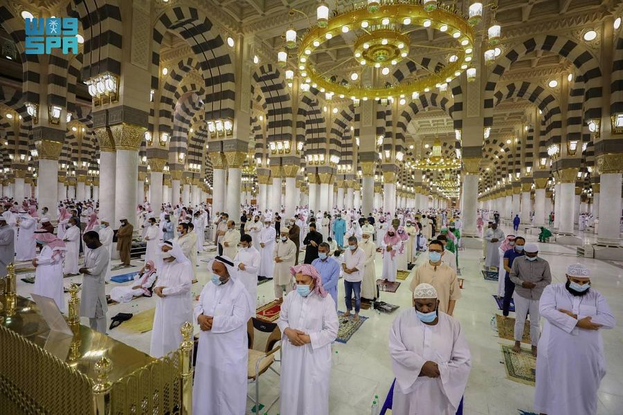 رئاسة المسجد النبوي ترفع كامل الاستعدادات لأداء صلاة عيد الفطر