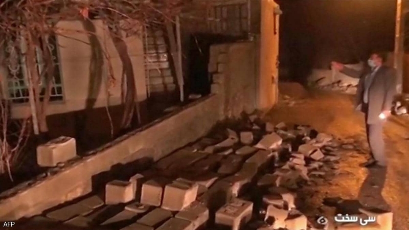 زلزال بقوة 5.9 درجة يضرب إيران 