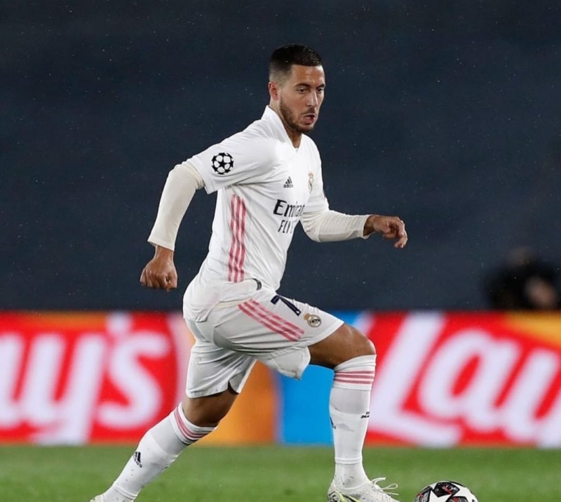 إدين هازارد لاعب ريال مدريد