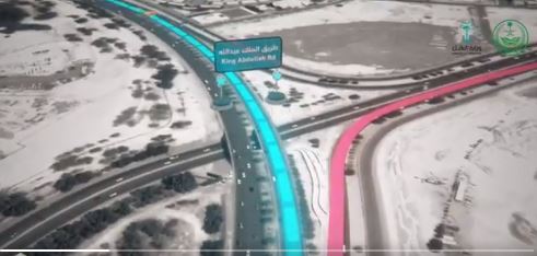 مرور الرياض يغلق جسر الخليج لمدة أسبوع ويحدد المسار البديل