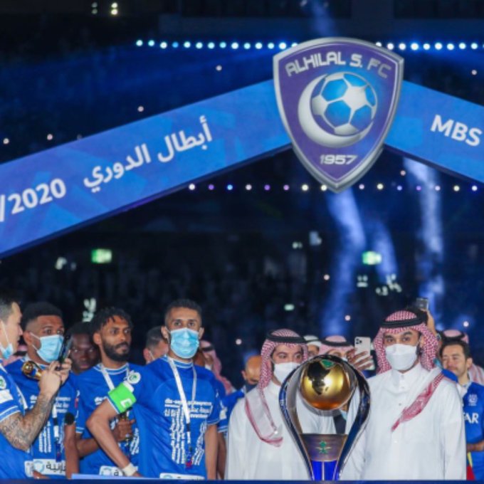 جانب من تتويج الهلال