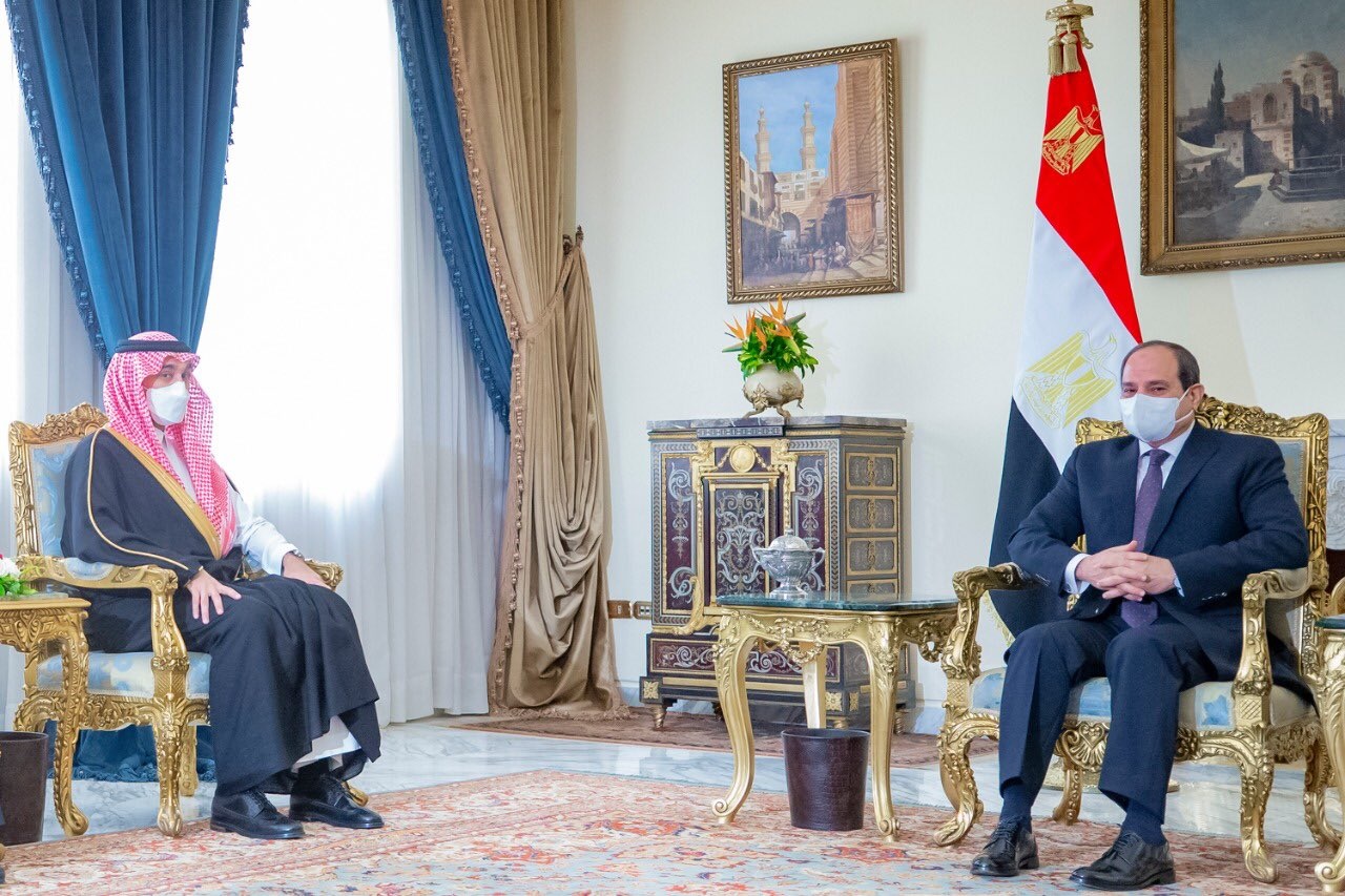 الرئيس المصري ووزير الرياضة