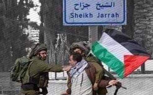 الشرطة الإسرائيلية تغلق حي الشيخ جراح بالأسمنت