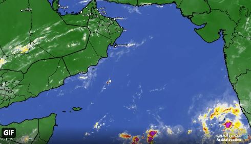 الأقمار الصناعية ترصد اضطرابات مدارية محدودة في بحر العرب