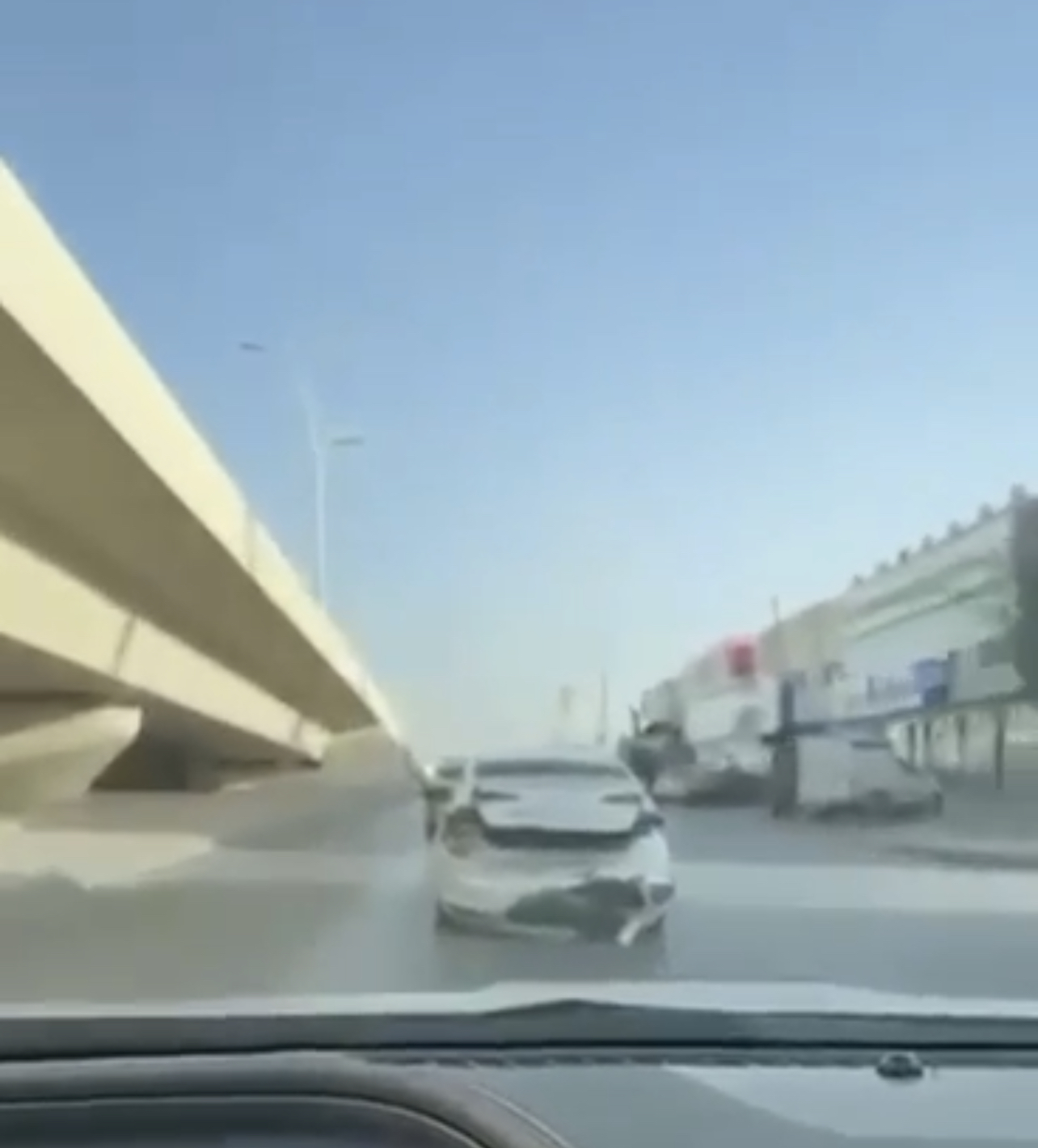 تصادم متعمد الرياض