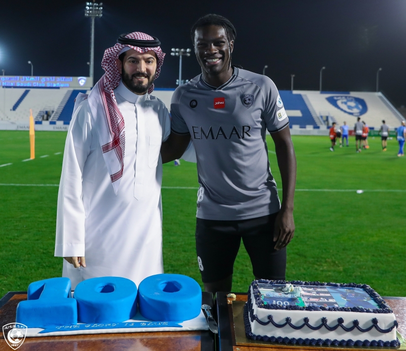 غوميز مع رئيس الهلال