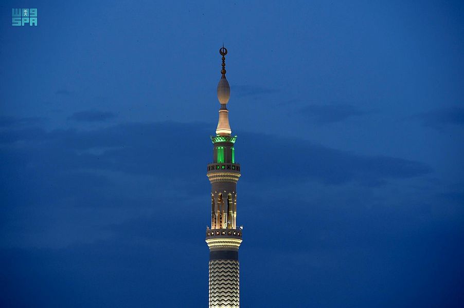مآذن المسجد النبوي