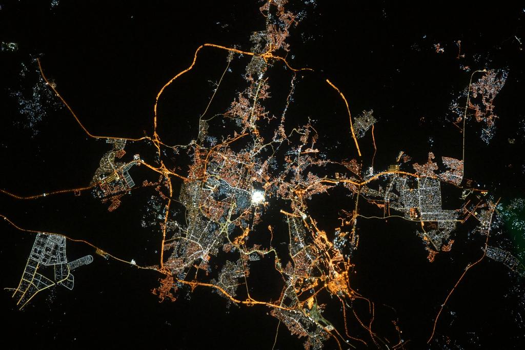 صورة مبهرة لـ مكة المكرمة في آخر ليالي رمضان من محطة الفضاء الدولية
