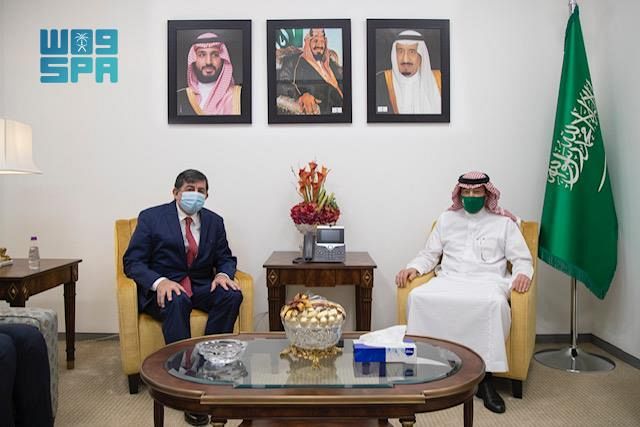 نائب وزير الخارجية يستقبل سفير تركيا لدى السعودية