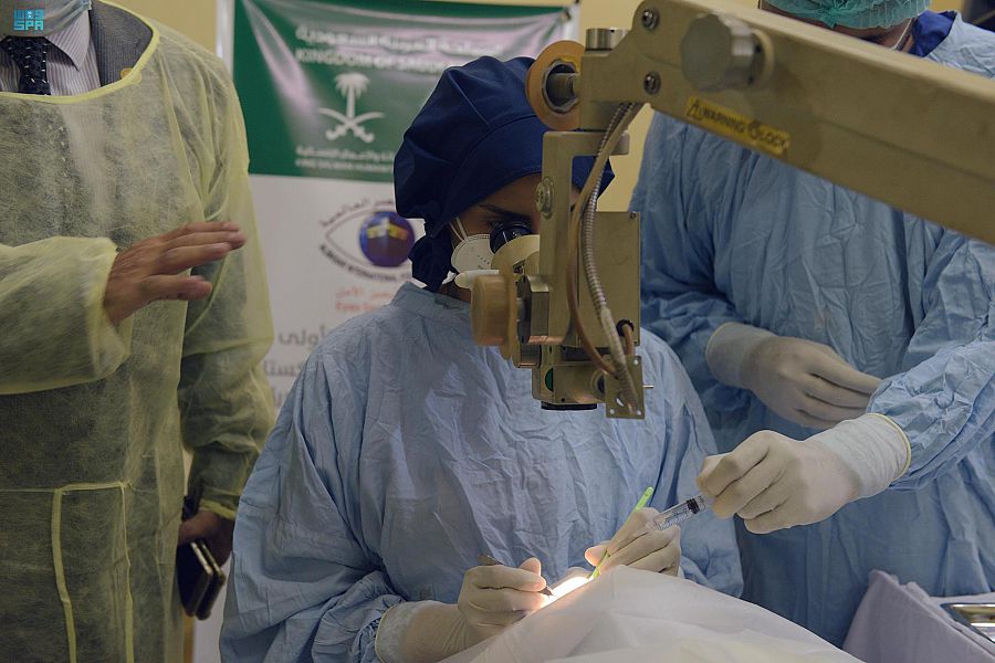 إغاثي الملك سلمان يجري 5 آلاف عملية لمصابين بـ العمى في باكستان