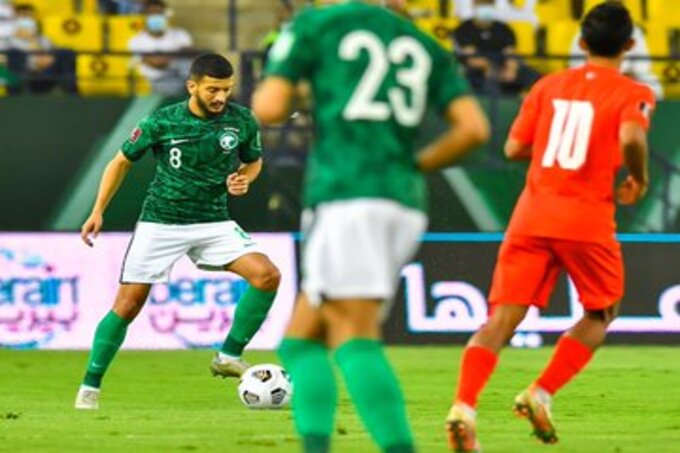 المنتخب السعودي وسنغافورة