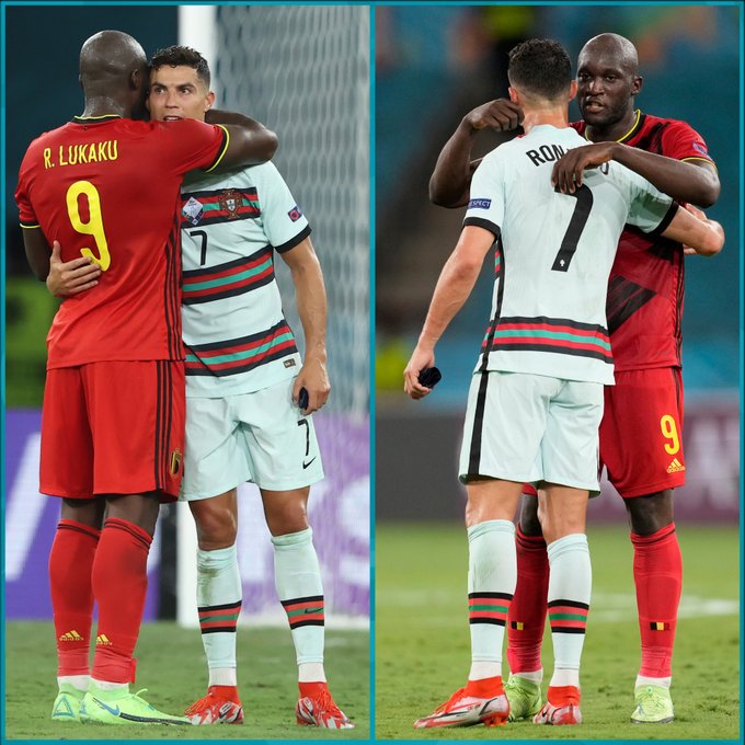 كريستيانو رونالدو - بلجيكا ضد البرتغال