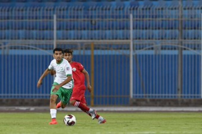 المنتخب السعودي - السعودية واليمن - كأس العرب للشباب
