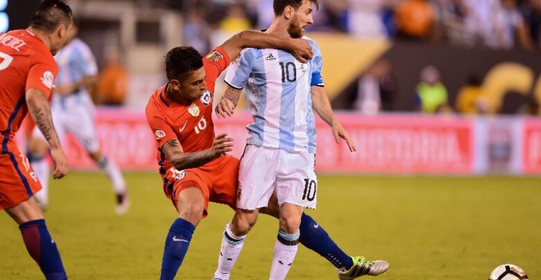 منتخب الأرجنتين وتشيلي