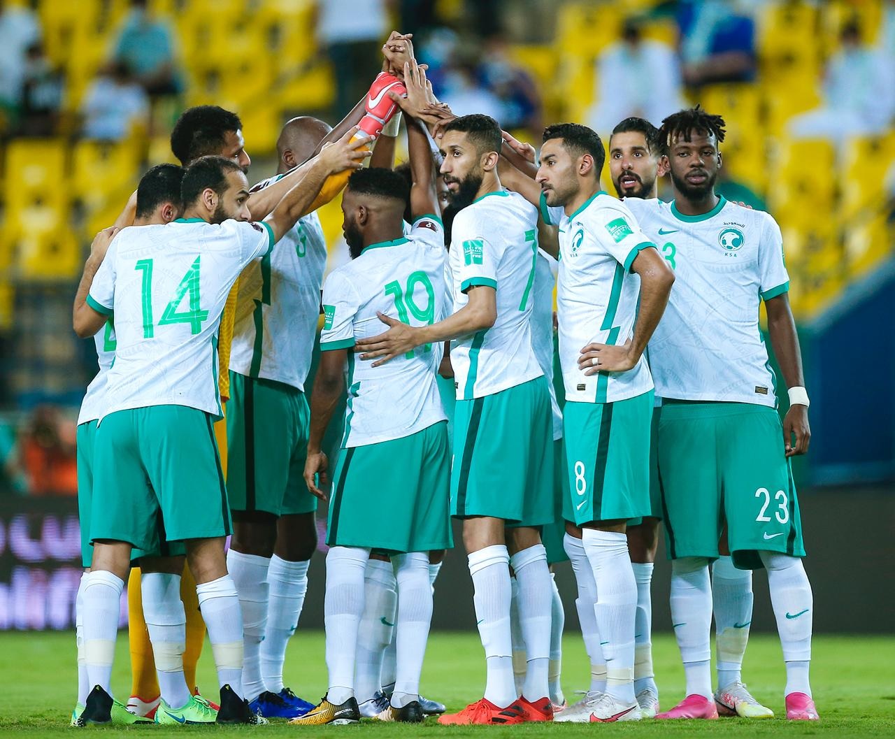 مبارة المنتخب السعودي