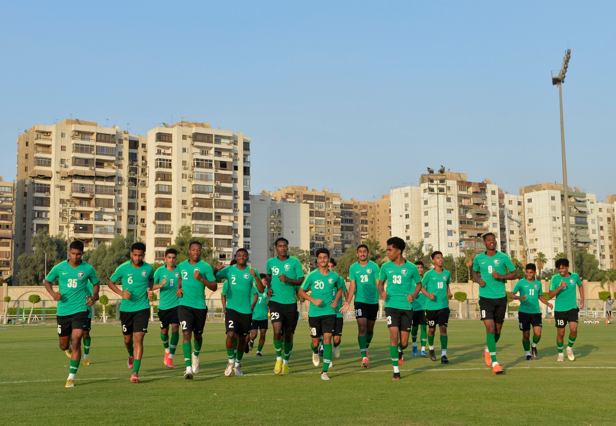 المنتخب السعودي يبدأ الاستعداد لمواجهة اليمن