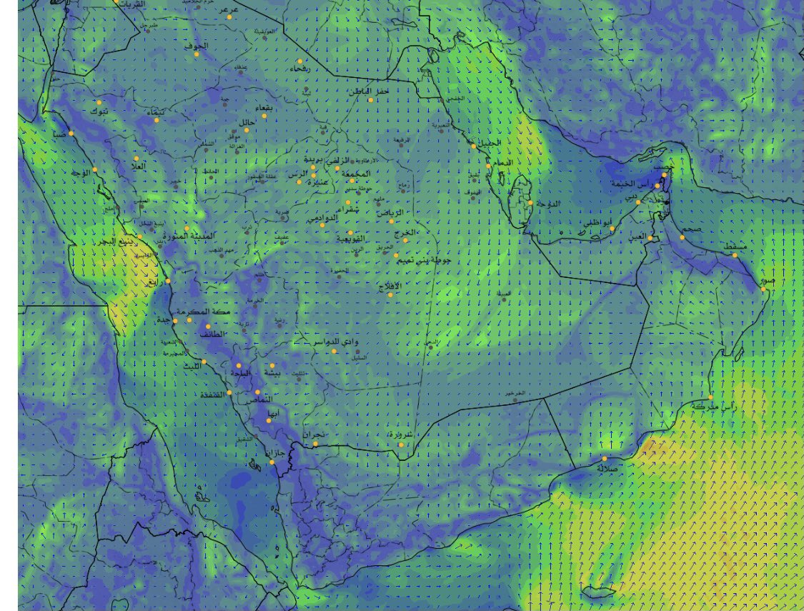 الحصيني: الغبار يشتد اليوم وتراجع درجات الحرارة غدًا