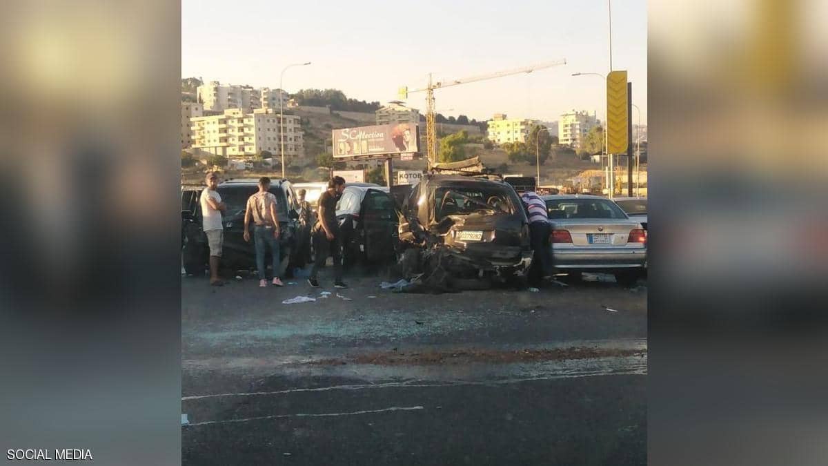 عائلة تدفع ثمن طوابير البنزين بحادث مروع في لبنان