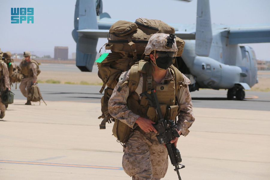 انطلاق مناورات مخالب الصقر 4 بين القوات البرية السعودية والأمريكية