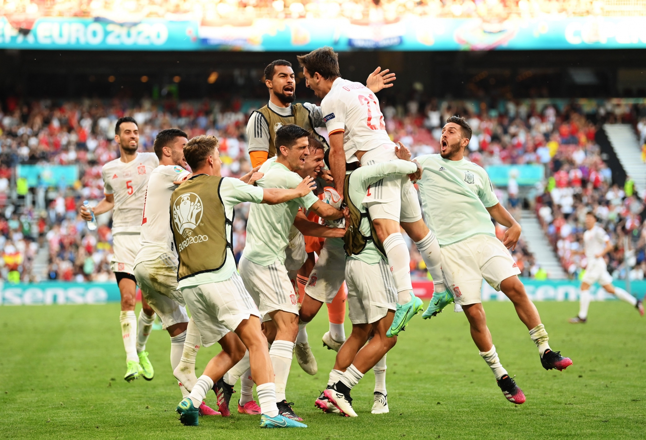 منتخب إسبانيا إلى ربع نهائي يورو 2020
