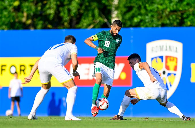 المنتخب السعودي يتعادل وديًّا مع رومانيا