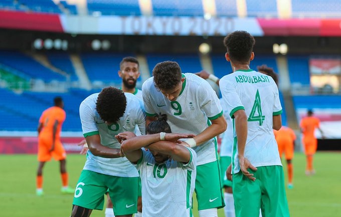 سالم الدوسري رابع لاعب يسجل لـ المنتخب السعودي أولمبيًا