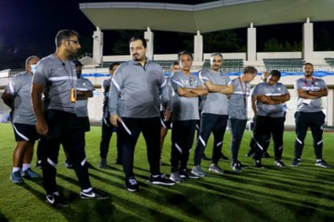 ياسر المسحل مع سعد الشهري والمنتخب الأولمبي