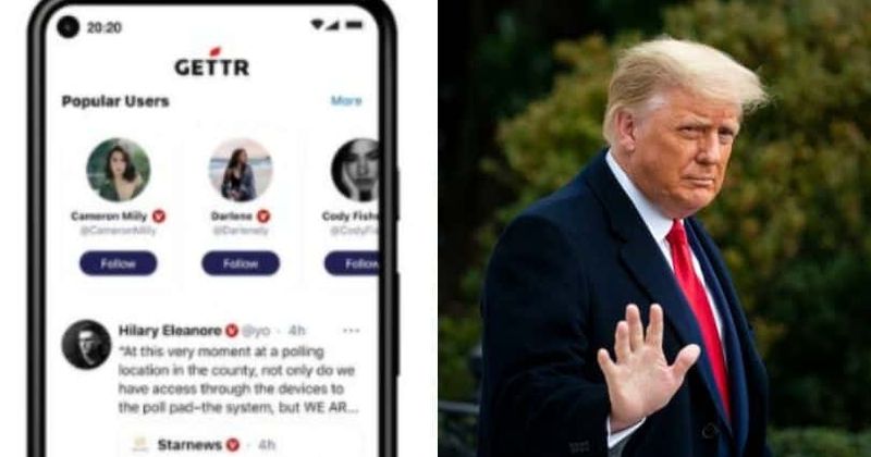 GETTR منصة جديدة منافسة لتويتر وصاحبها ترامب  