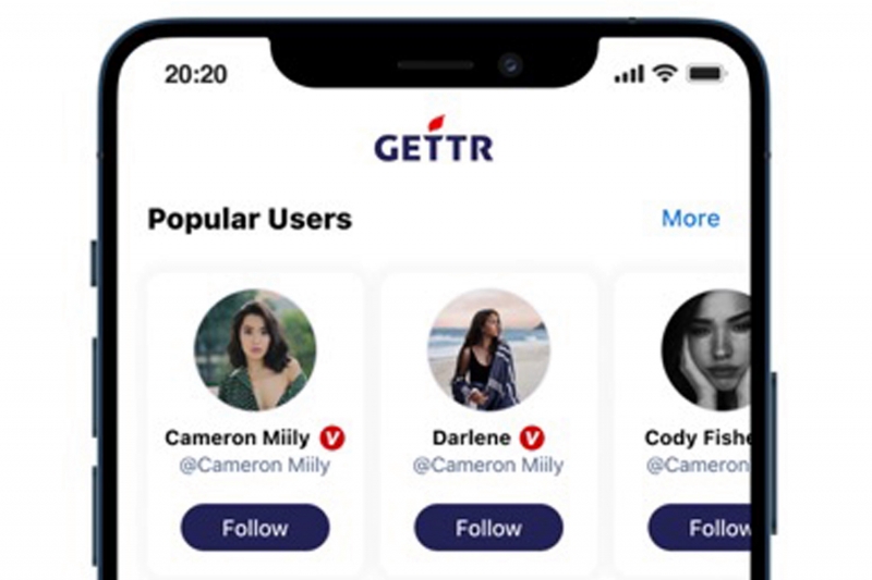 GETTR منصة جديدة منافسة لتويتر وصاحبها ترامب 