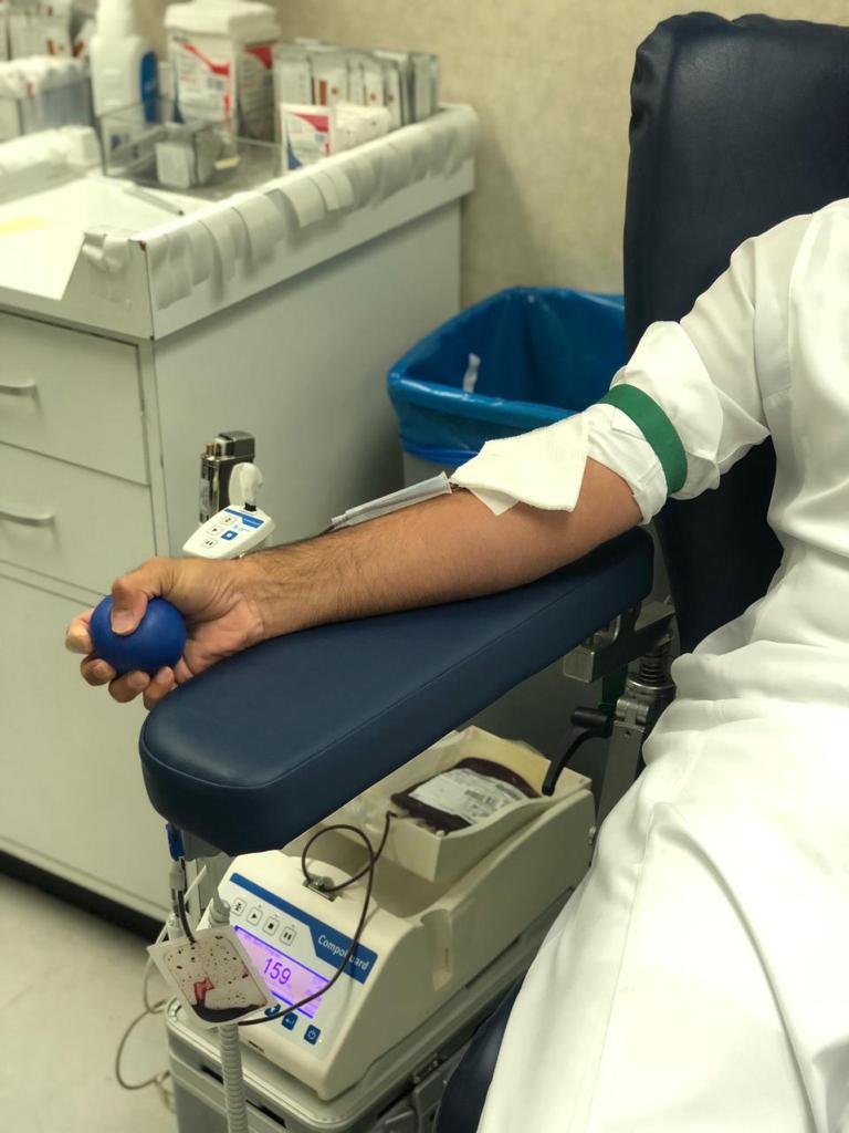 تأهيل الدرعية يختتم مشاركته في حملة التبرع بالدم لـ100 متبرع