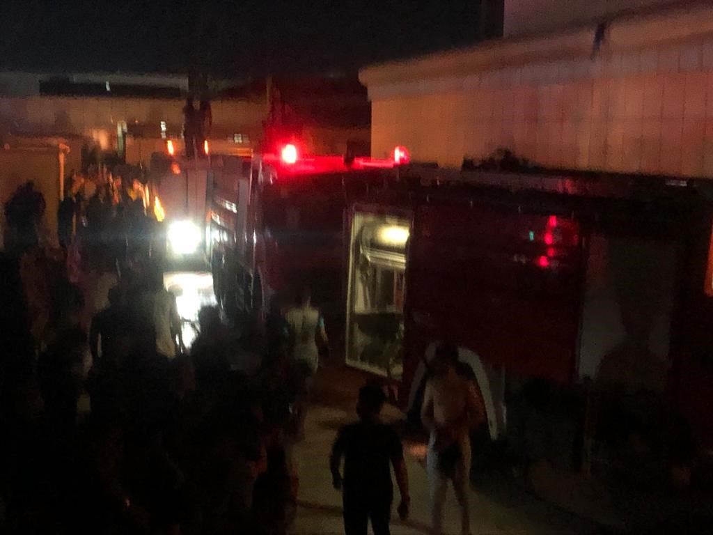 120 قتيلاً وجريحاً حصيلة حريق مستشفى الناصرية بالعراق