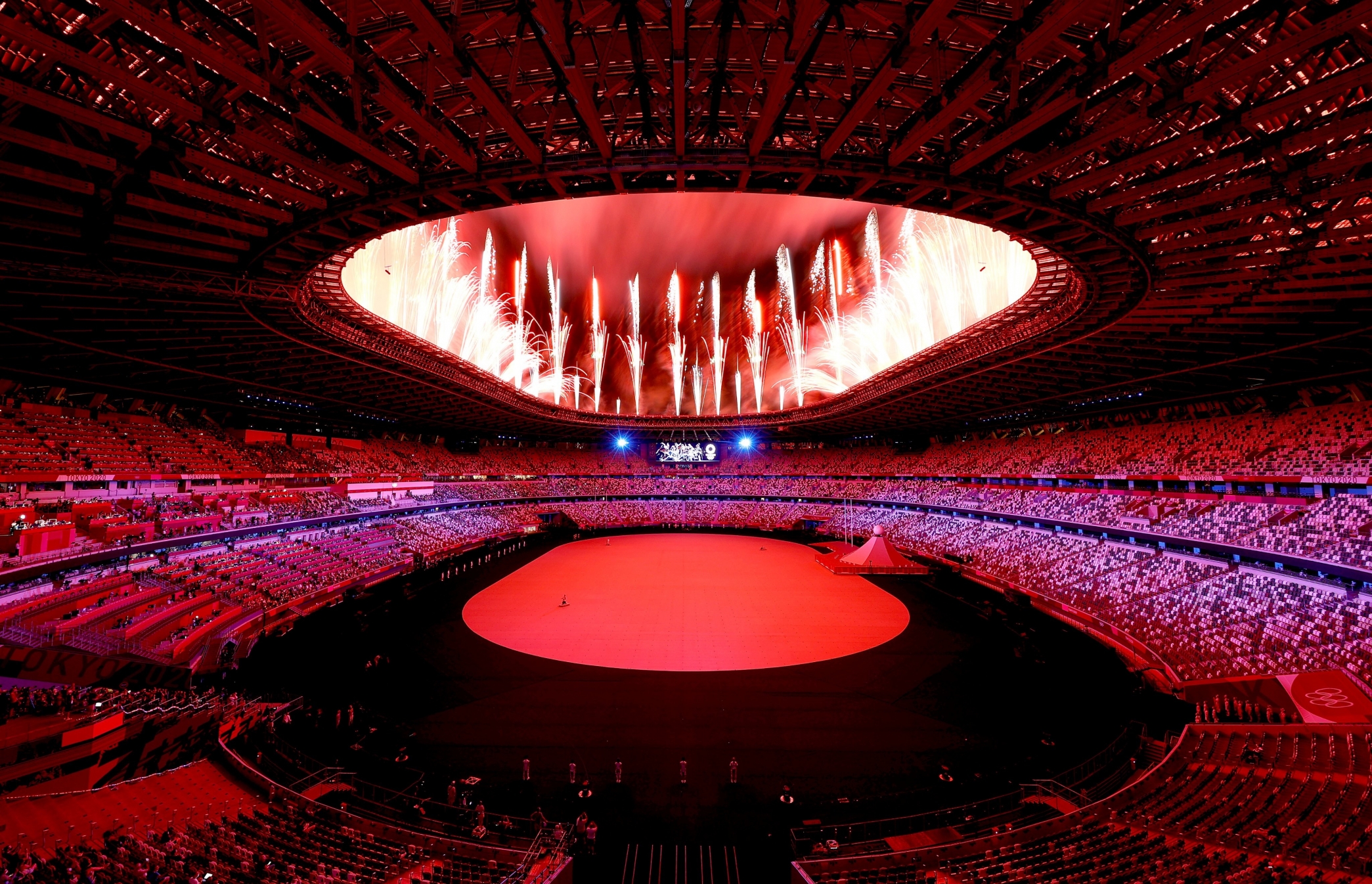 لقطات من انطلاق حفل أولمبياد طوكيو 2020