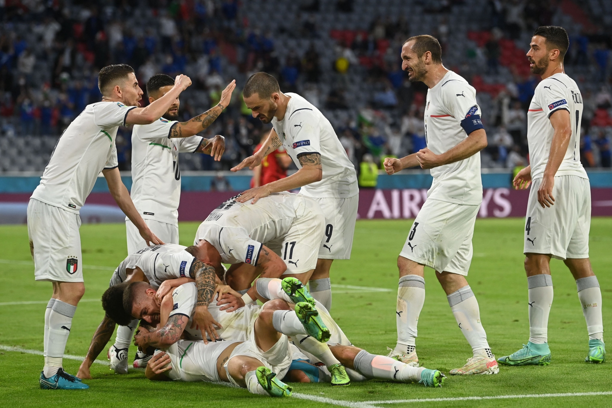 تشكيل مباراة إيطاليا وإسبانيا المتوقع