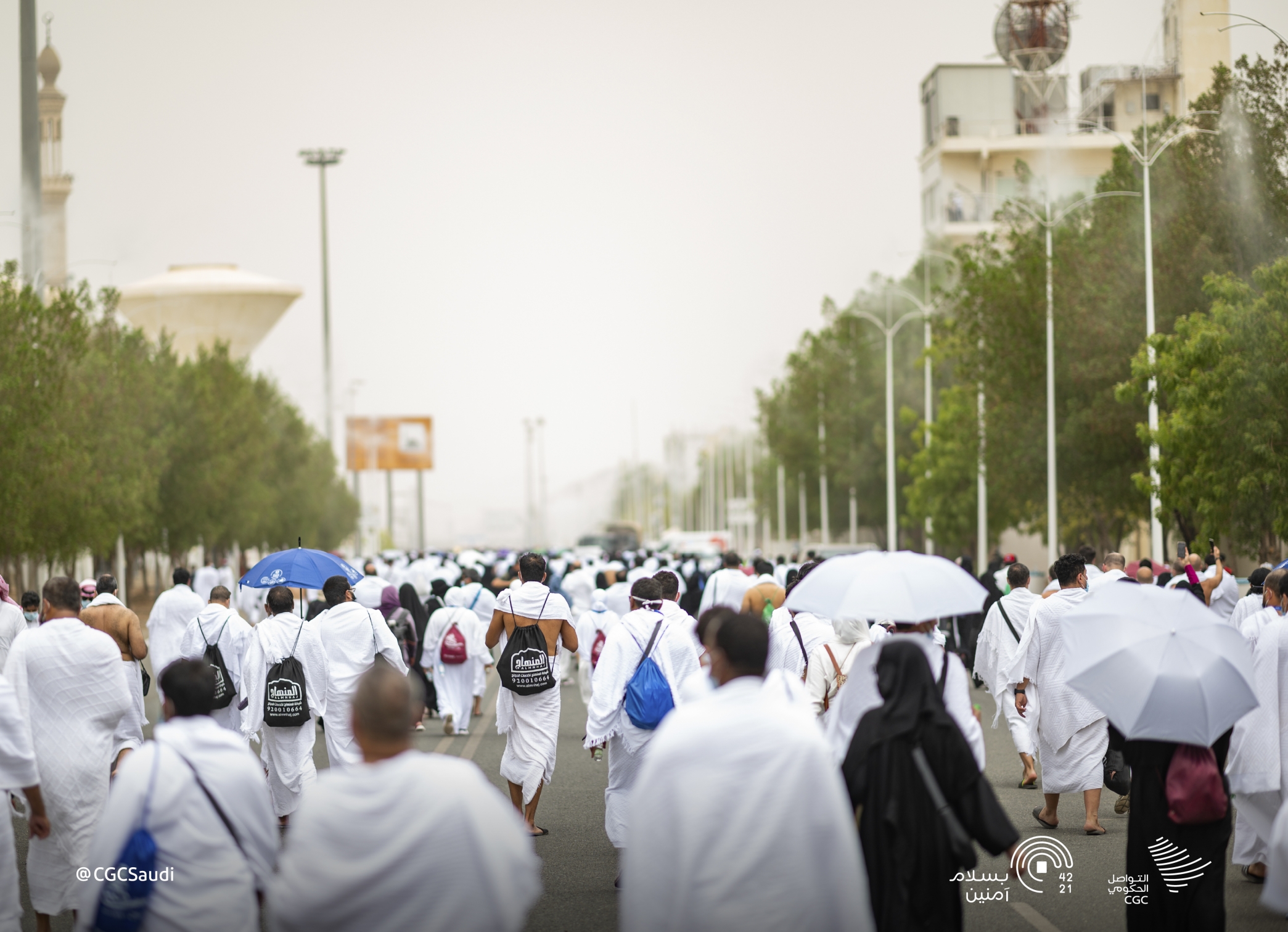 درجات الحرارة في الحج أعلى من المعدل 4 مئوية