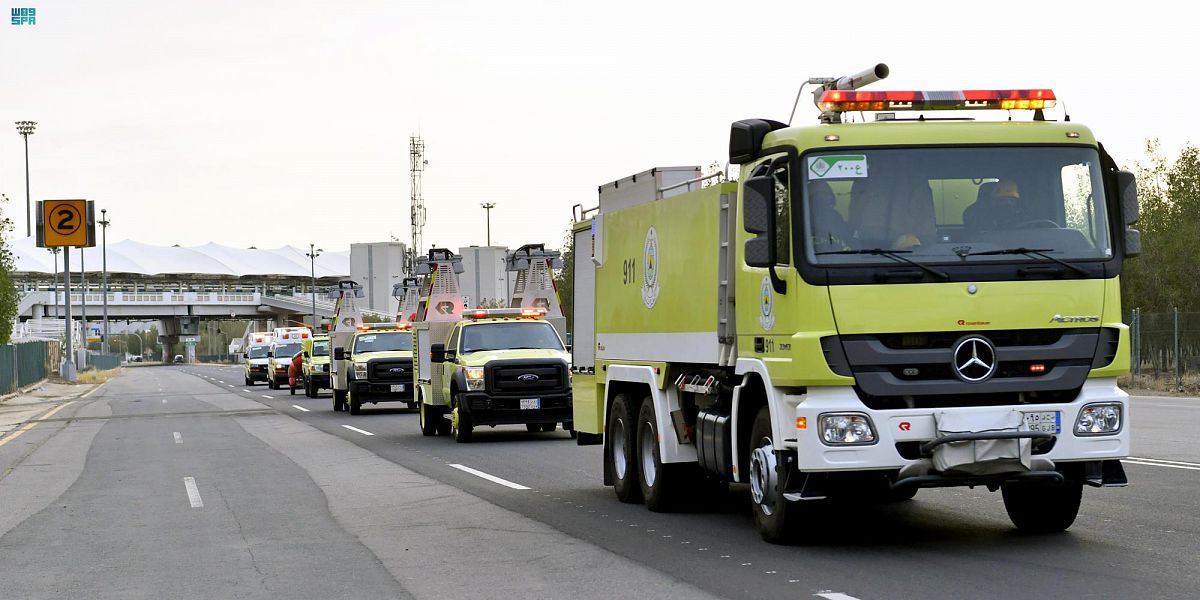 الدفاع المدني: باشرنا 100 ألف حادث حريق وعملية إنقاذ خلال 1442 هـ