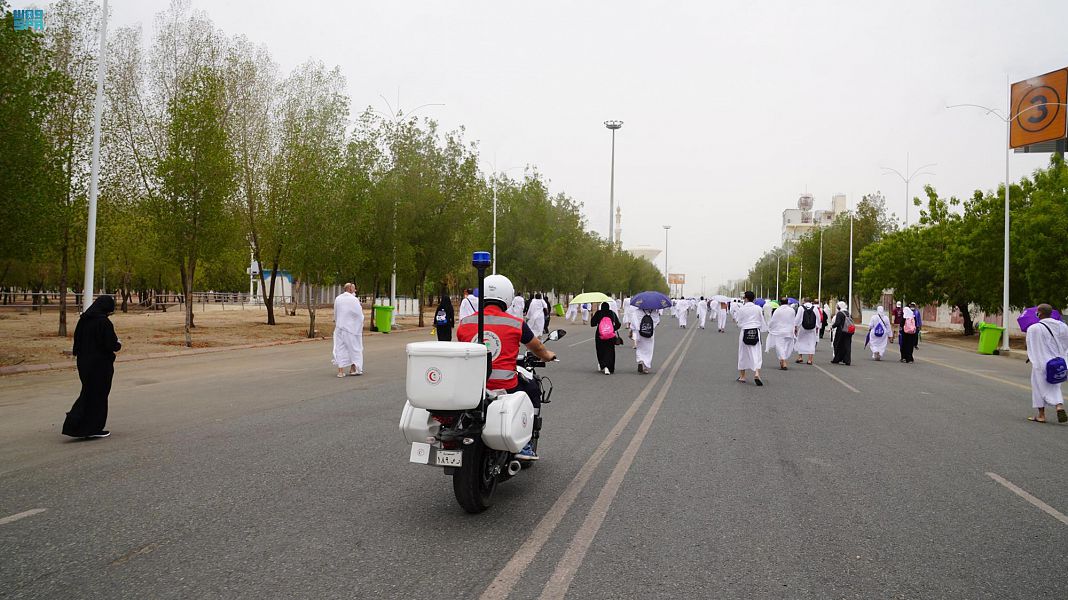 الهلال الأحمر المشاعر المقدسة