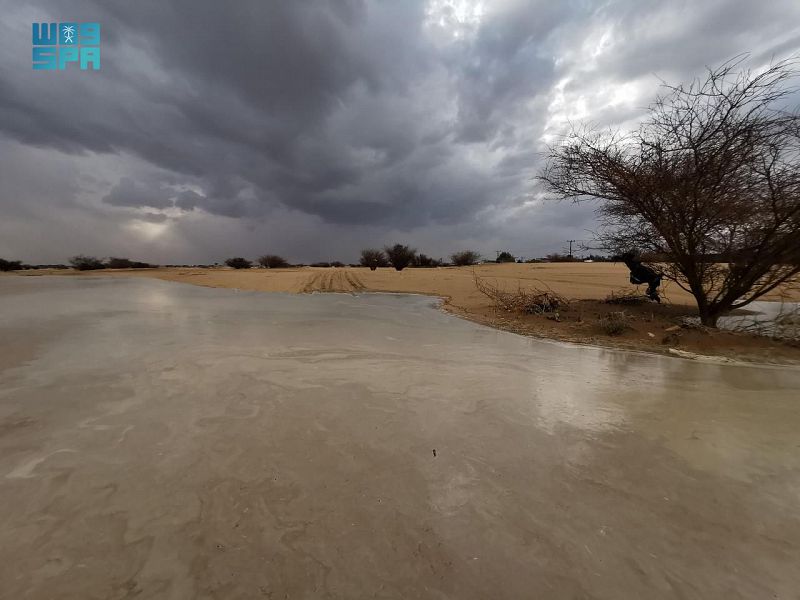 أتربة مثارة وأمطار رعدية على نجران حتى الـ8 مساءً