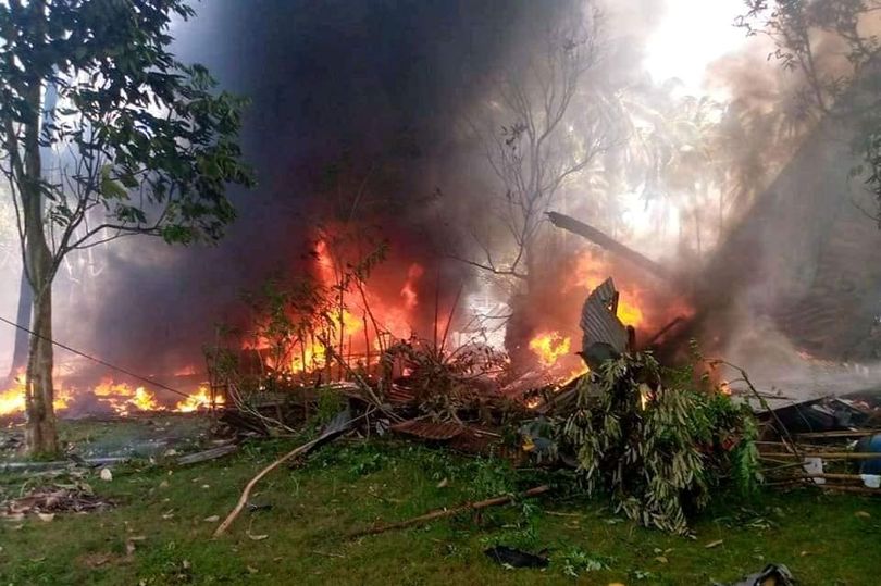 صورة مصرع جنديين في تحطم مروحية أمريكية بولاية لويزيانا