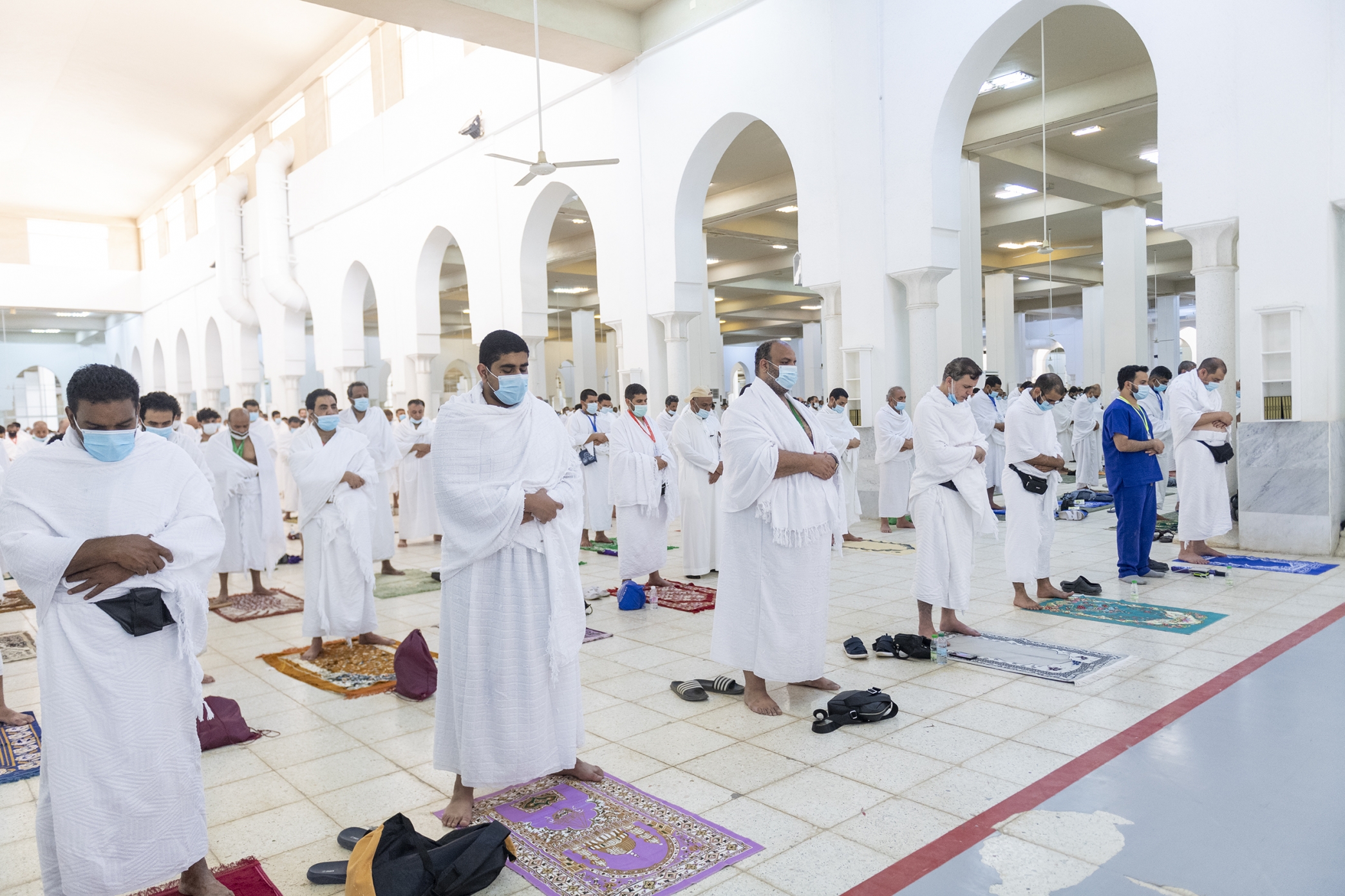 نجاح الخطة الاحترازية والوقائية في مسجد نمرة يوم عرفة