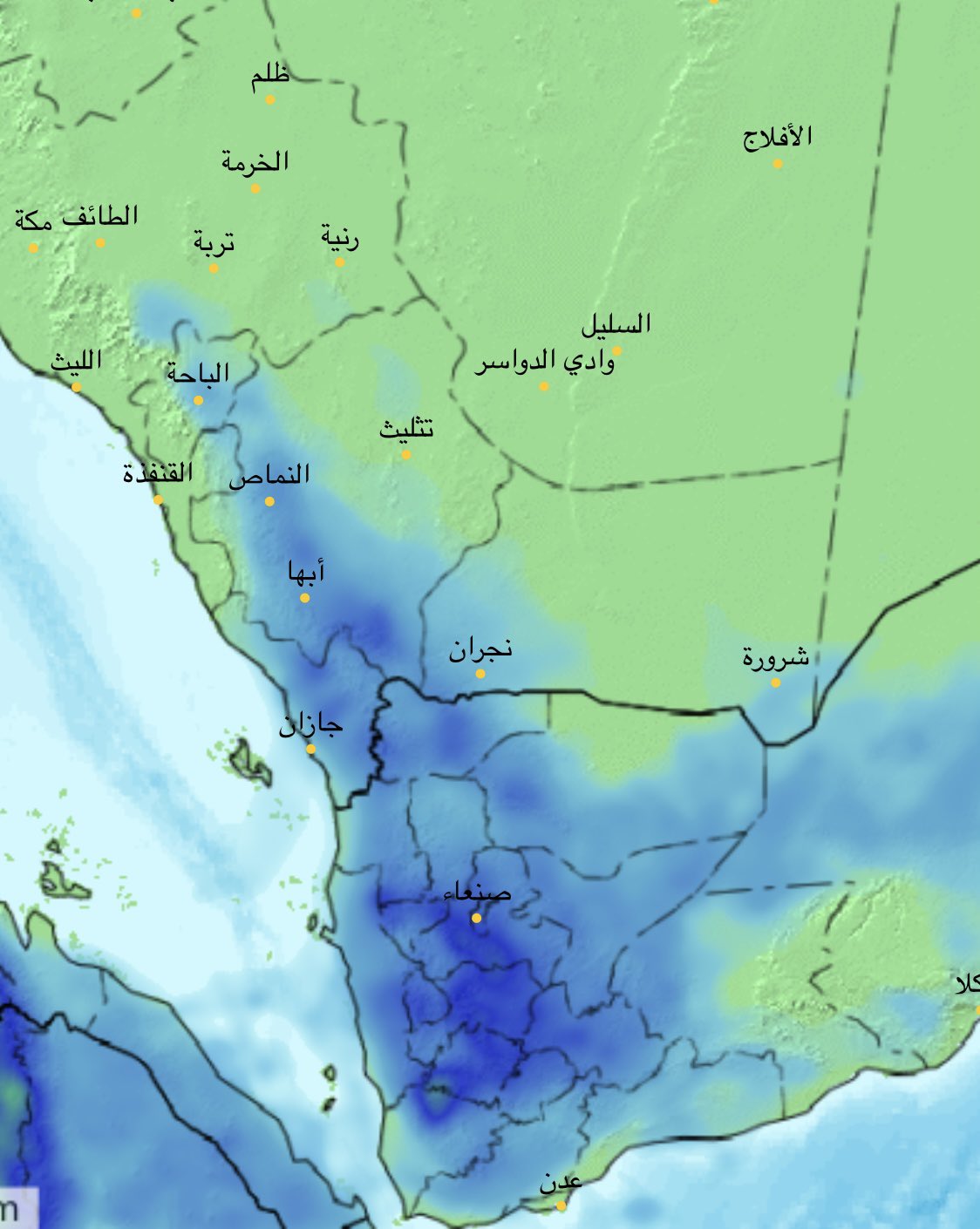 طقس القنفذة