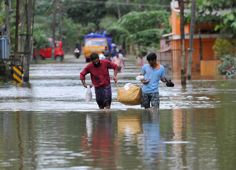 مقتل 36 شخصًا في الهند بانهيارات أرضية جراء الفيضانات