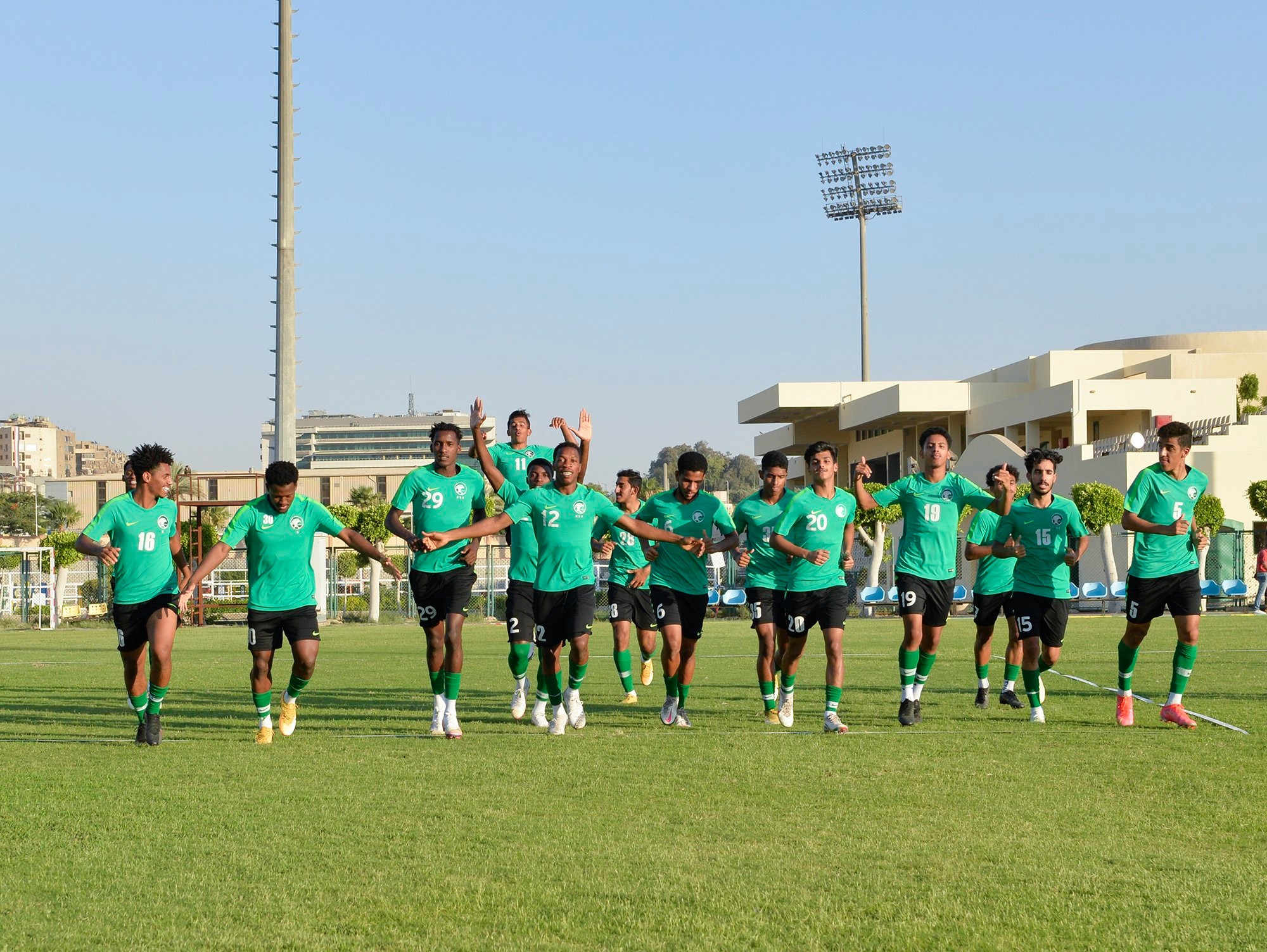 منتخب السعودية يستعد لنهائي كأس العرب