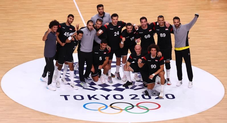 منتخب مصر لكرة اليد يقترب من ربع نهائي طوكيو 2020