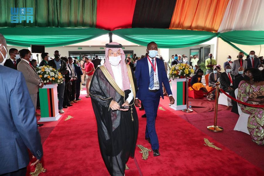نيابة عن الملك سلمان.. قطان يشارك في مراسم تنصيب رئيس زامبيا