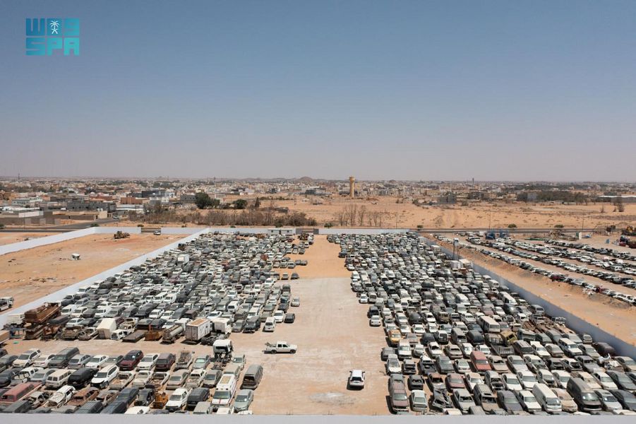 إزالة 116 ألف سيارة تالفة بمختلف مناطق السعودية