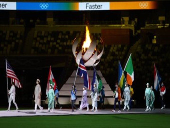 لقطات من حفل ختام دورة الألعاب الأولمبية في طوكيو