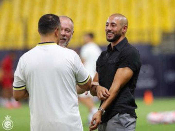 نور الدين أمرابط يودع النصر